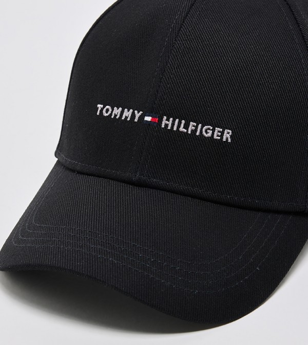 تومي هيلفيغر  كابات وقبعات - أسود قبعات