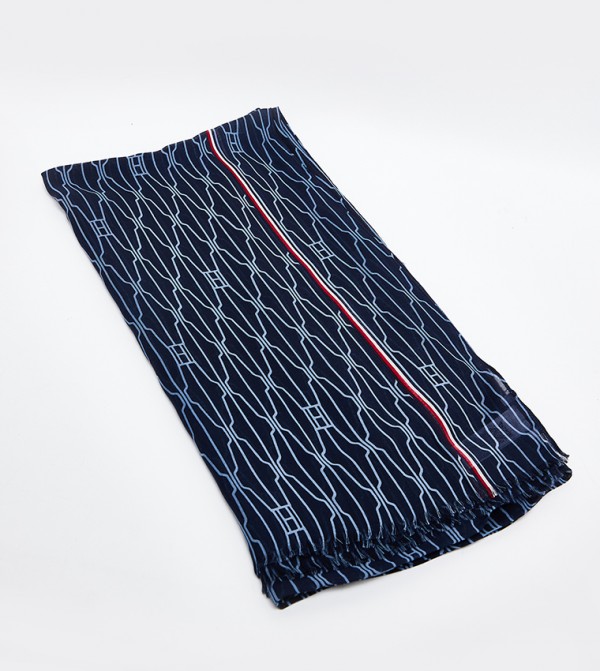 Tommy Hilfiger  Scarves - Navy Woven Scarves