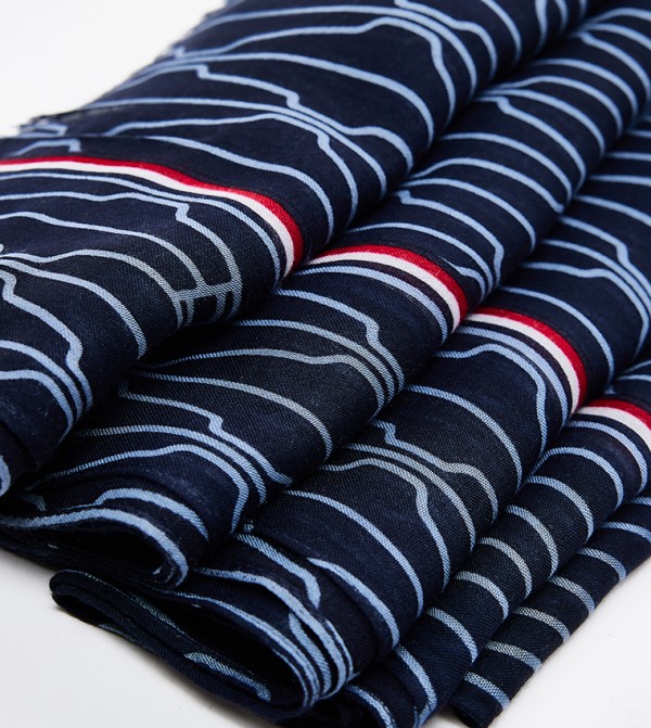 Tommy Hilfiger  Scarves - Navy Woven Scarves