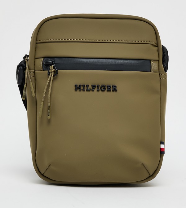 Tommy Hilfiger  - Khaki Cross Body & Sling Bags