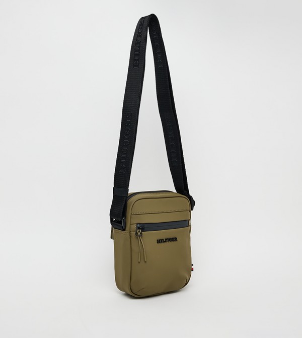 Tommy Hilfiger  - Khaki Cross Body & Sling Bags