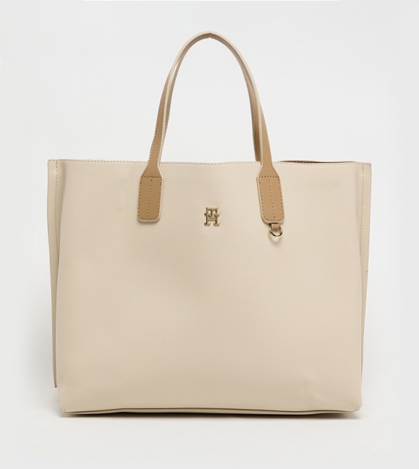 Tommy Hilfiger Tommy Hilfiger - Beige Satchel Bags