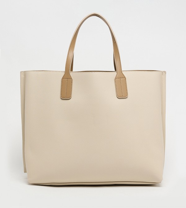 Tommy Hilfiger Tommy Hilfiger - Beige Satchel Bags