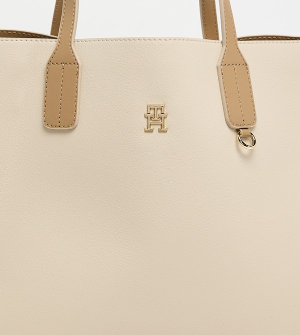 Tommy Hilfiger Tommy Hilfiger - Beige Satchel Bags