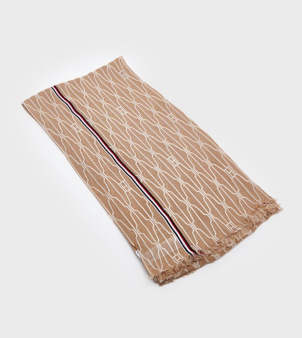 Tommy Hilfiger  Scarves - Khaki Woven Scarves