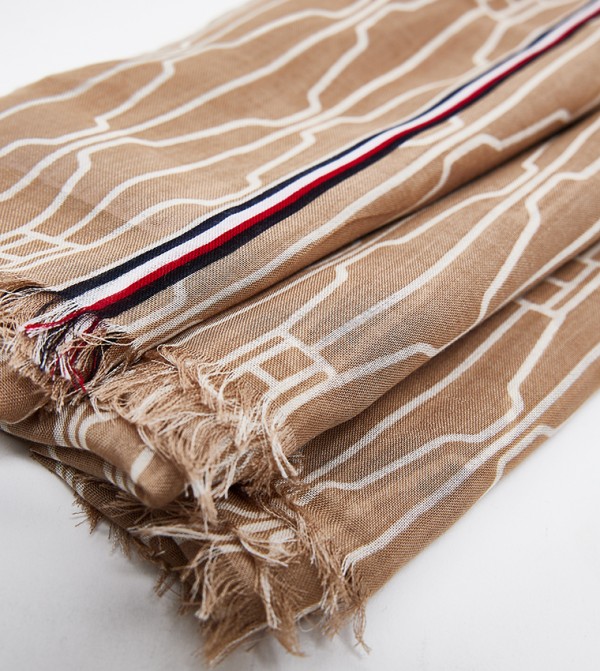 Tommy Hilfiger  Scarves - Khaki Woven Scarves
