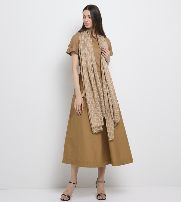 Tommy Hilfiger  Scarves - Khaki Woven Scarves
