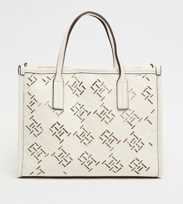 Tommy Hilfiger Tommy Hilfiger - Ivory Tote Bags