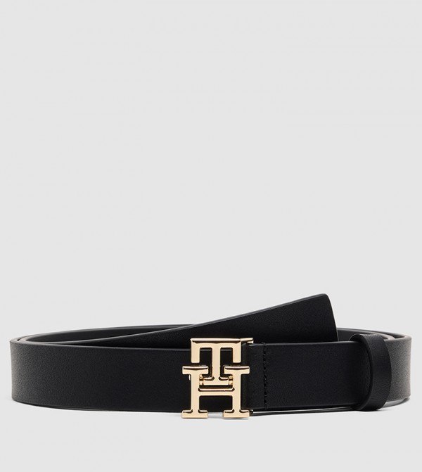 تومي هيلفيغر  أحزمة - أسود Leather Belts