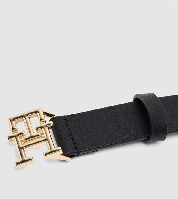 تومي هيلفيغر  أحزمة - أسود Leather Belts