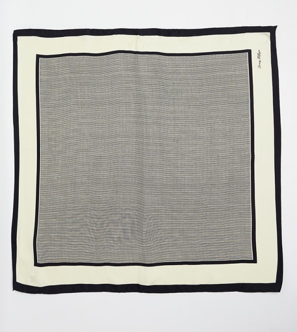 Tommy Hilfiger Scarves - Navy Silk Scarves