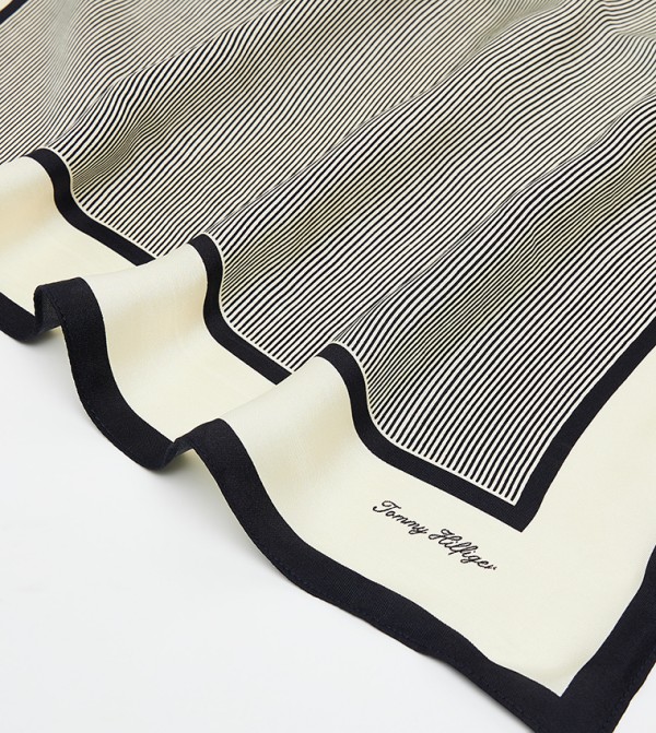 Tommy Hilfiger Scarves - Navy Silk Scarves