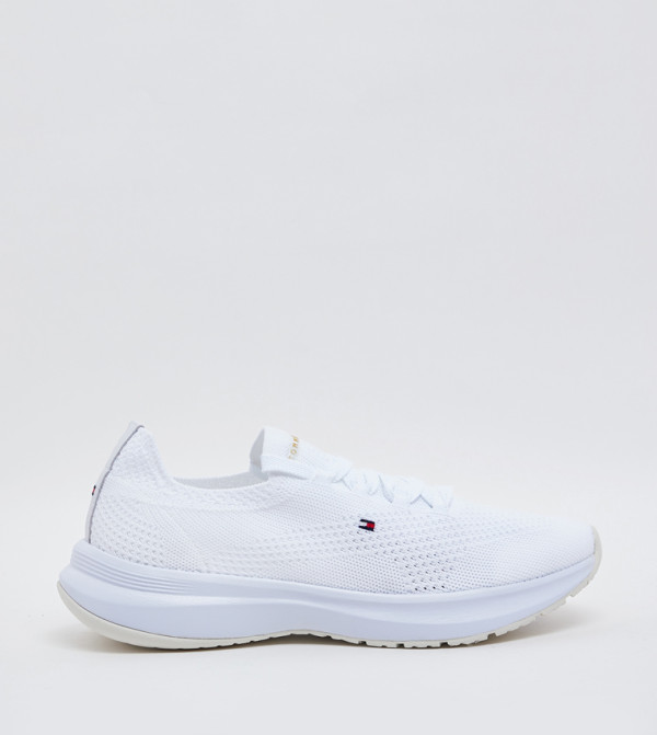 Tommy Hilfiger  Casual Slip-ons - White Low Top