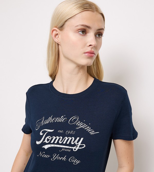Tommy Hilfiger Tommy Hilfiger - Blue Short Sleeve T-Shirts