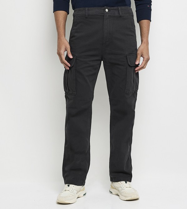 تومي جينز تومي جينز - أسود Straight Jeans