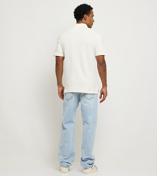 تومي جينز تومي جينز - كريمي  قمصان بولو