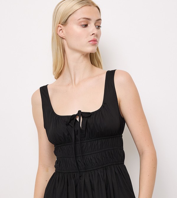 Tommy Hilfiger Tommy Hilfiger - Black Midi Dresses