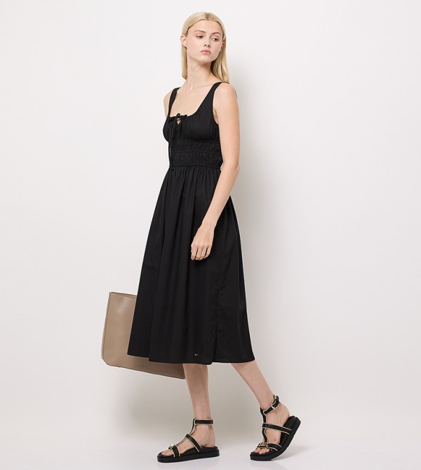 Tommy Hilfiger Tommy Hilfiger - Black Midi Dresses