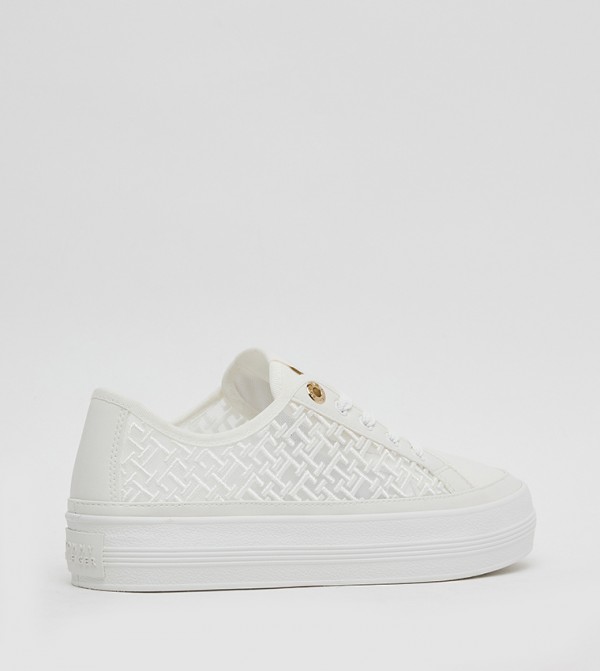 Tommy Hilfiger  - Ecru Low Top