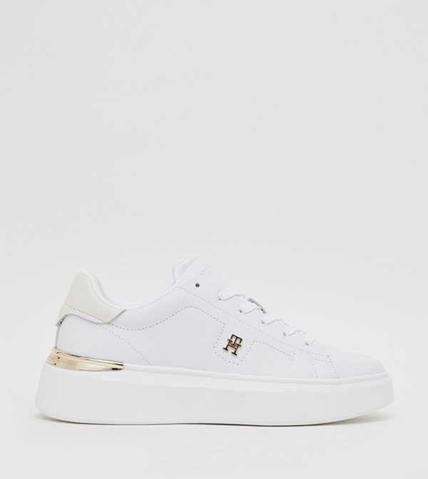 تومي هيلفيغر تومي هيلفيغر - أبيض أحذية برقبة منخفضة 