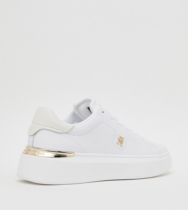تومي هيلفيغر تومي هيلفيغر - أبيض أحذية برقبة منخفضة 