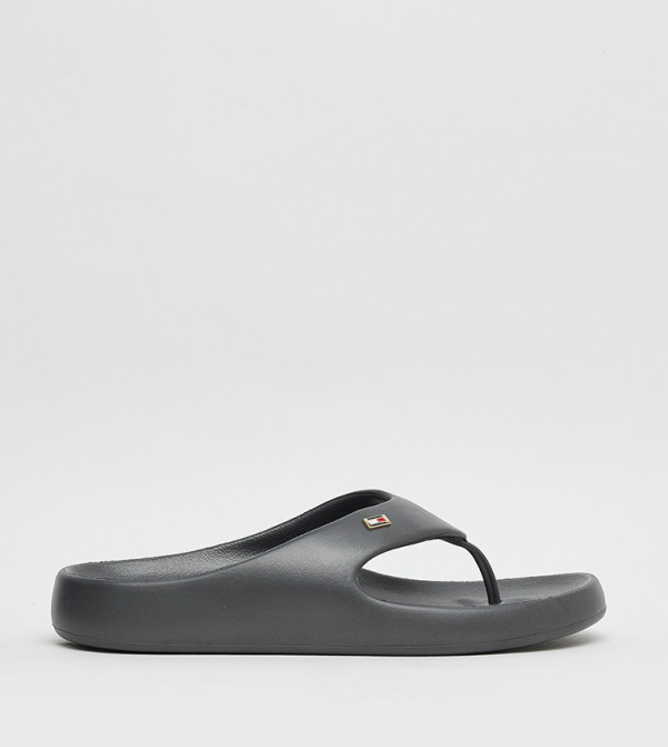 Tommy Hilfiger  Flip-Flops - Grey Flip-Flops