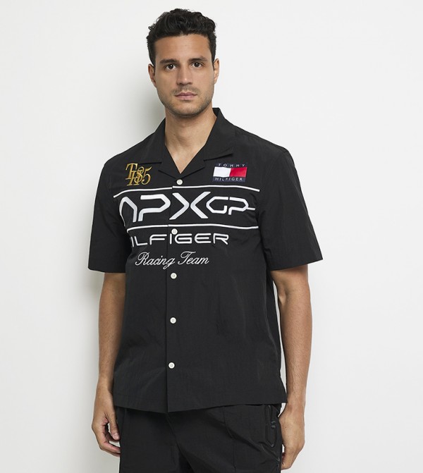 Tommy Hilfiger  Short Sleeves - Black Short Sleeves