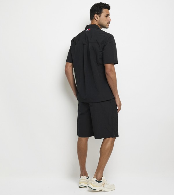 Tommy Hilfiger  Short Sleeves - Black Short Sleeves