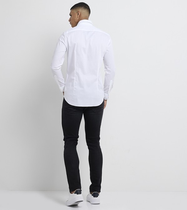 Tommy Hilfiger Tommy Hilfiger - White Casual Shirts