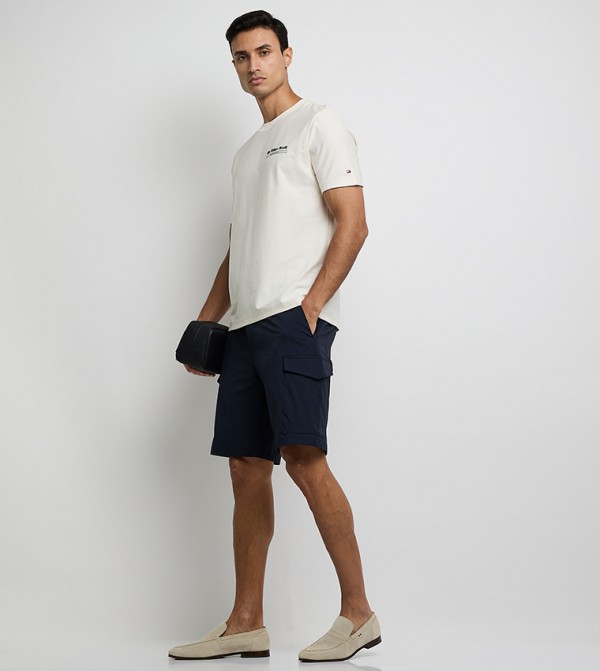 تومي هيلفيغر  شورتات - كحلي مزرق  Cargo Shorts