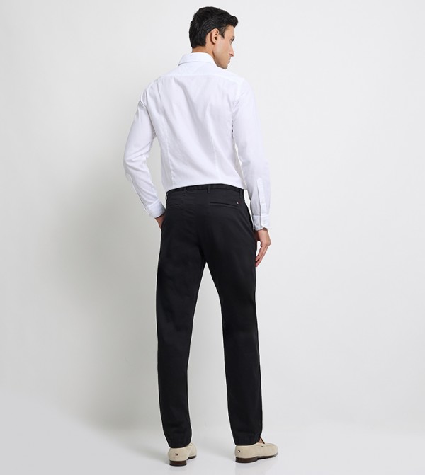 تومي هيلفيغر بناطيل تشينو - أسود Chinos