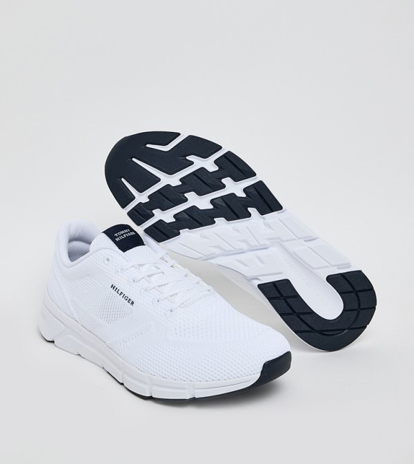 Tommy Hilfiger  varsity - White Low Top