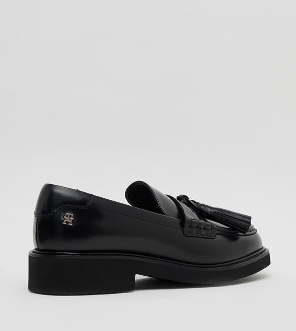 تومي هيلفيغر أحذية لوفر - أسود undefined