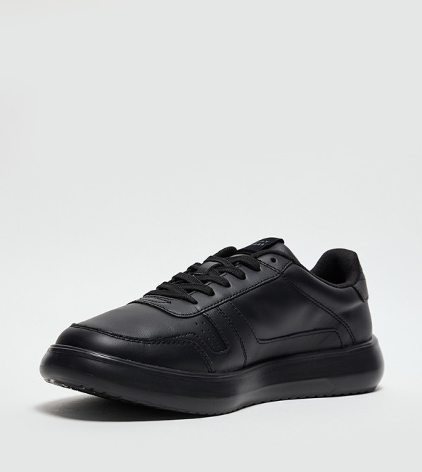 تومي هيلفيغر - أسود أحذية برقبة منخفضة