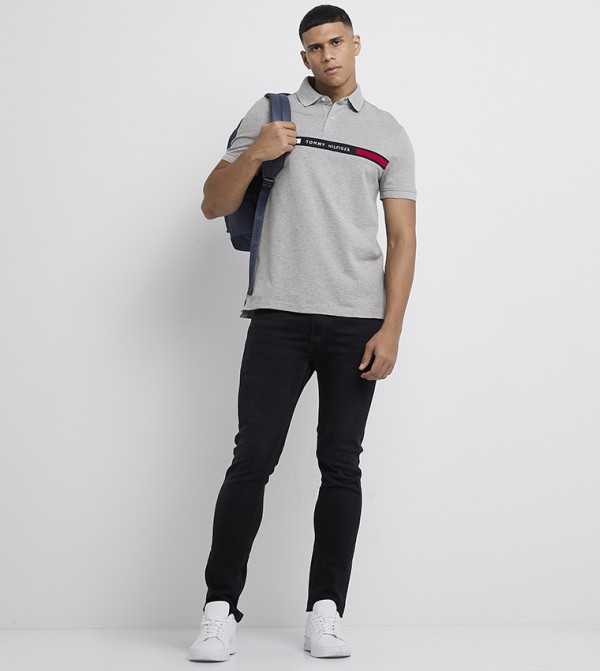 تومي هيلفيغر تومي هيلفيغر - رمادي قمصان بولو