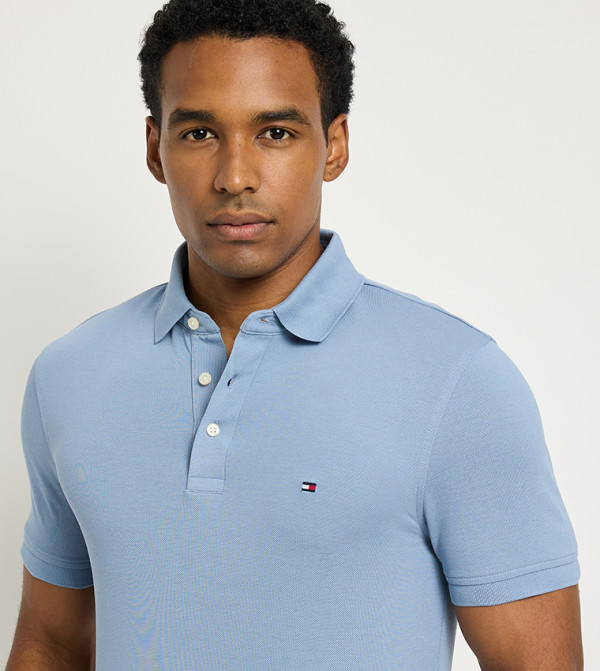 Tommy Hilfiger  Clothing - Blue Polo T-shirts