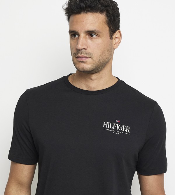 Tommy Hilfiger  Short Sleeves - Black Short Sleeves