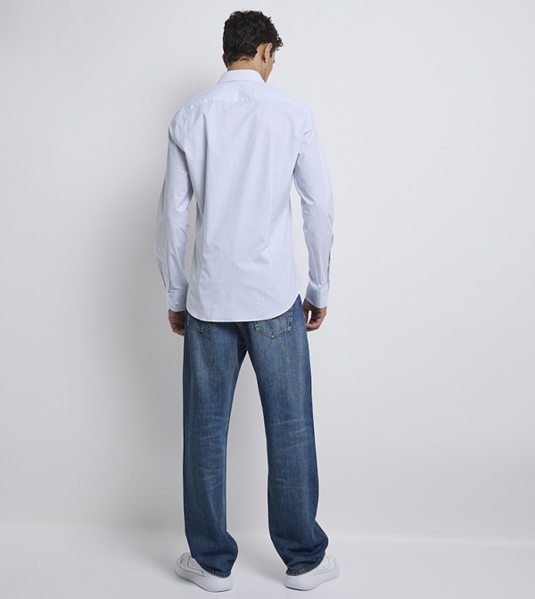 Tommy Hilfiger  Shirts - Light Blue Long Sleeves