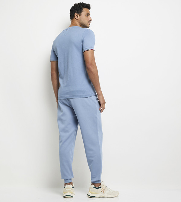 Tommy Hilfiger  Clothing - Blue Short Sleeves