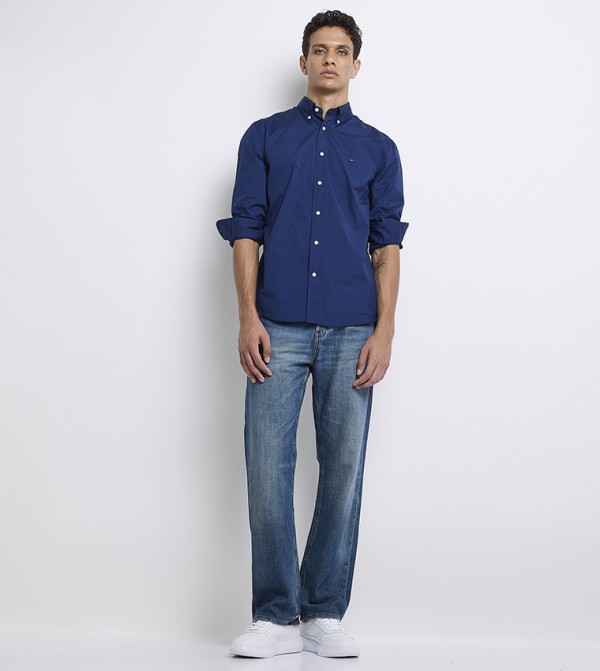 تومي هيلفيغر  قمصان - أزرق Long Sleeves
