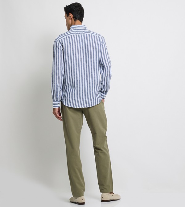 Tommy Hilfiger Shirts - Blue Casual Shirts