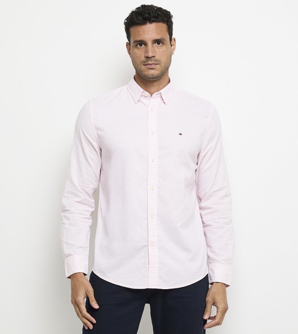 تومي هيلفيغر قمصان - وردي Long Sleeves