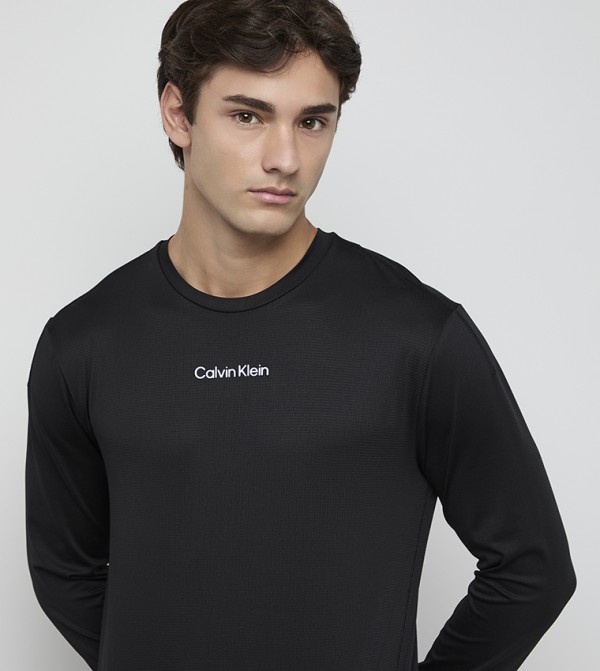 Calvin Klein  Shirts - Black Long Sleeves