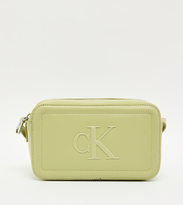 كالفين كلاين كالفين كلاين - أخضر حقائب بحمالة طويلة