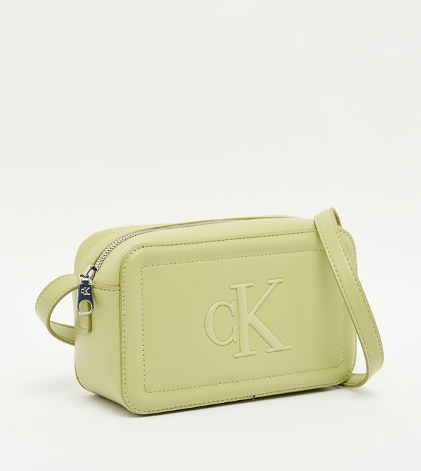 كالفين كلاين كالفين كلاين - أخضر حقائب بحمالة طويلة