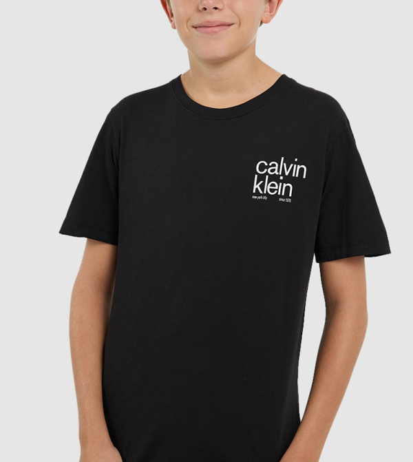 كالفين كلاين كالفين كلاين - أسود تي شيرتات