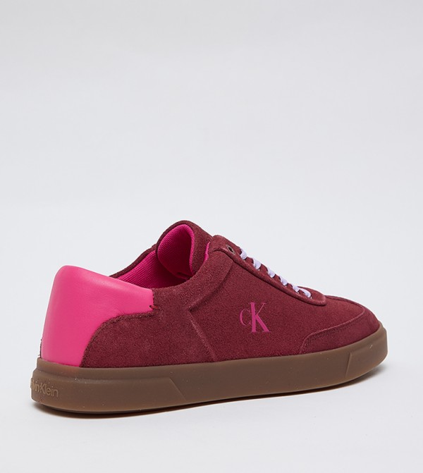 Calvin Klein Calvin Klein - Maroon Low Top