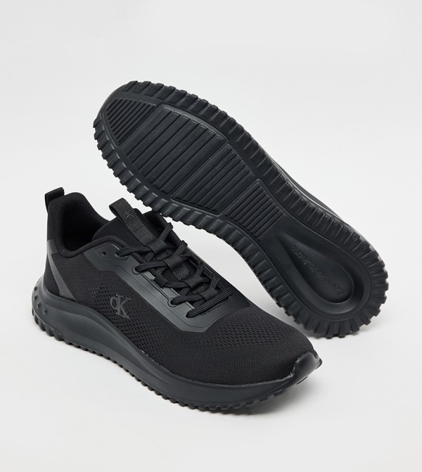 كالفين كلاين كالفين كلاين - أسود أحذية برقبة منخفضة 