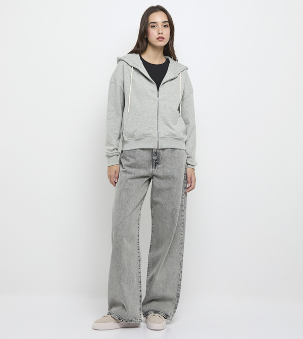 كالفين كلاين كالفين كلاين - رمادي جاكيتات كاجوال