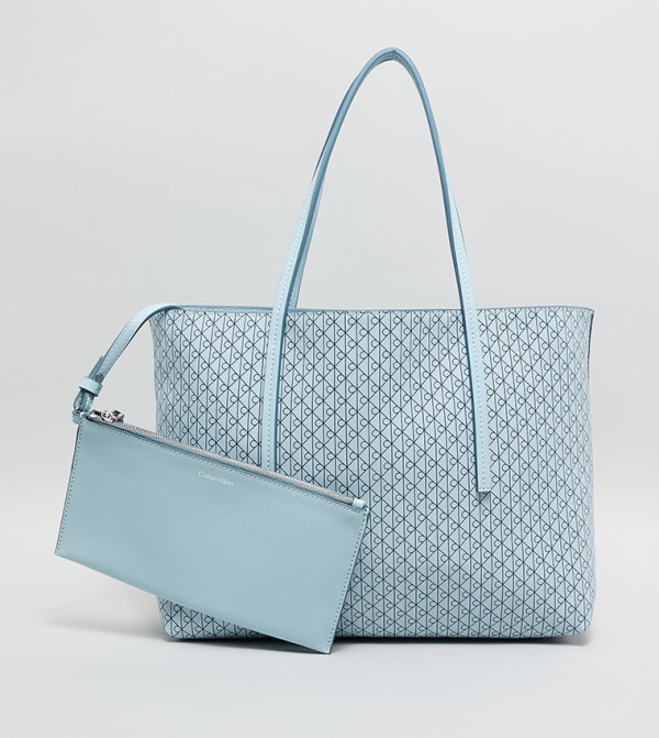 كالفين كلاين كالفين كلاين - أزرق حقائب يد كبيرة